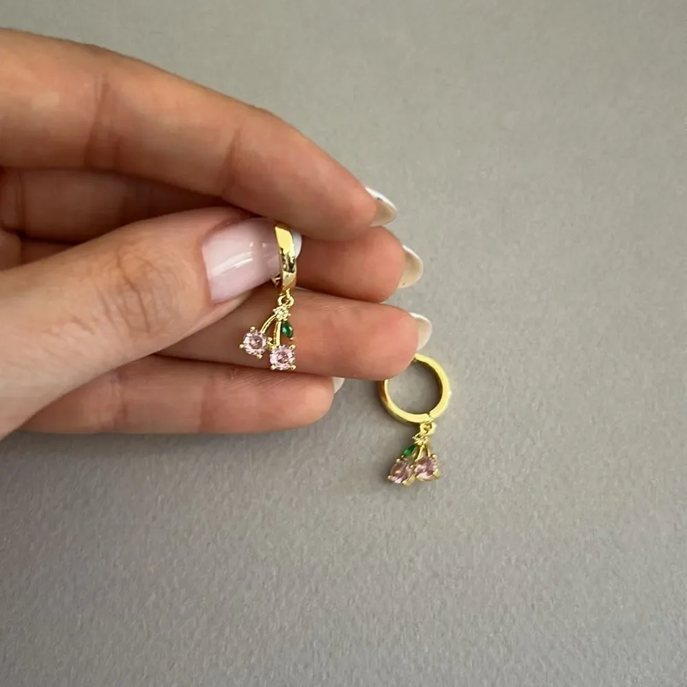 Cherry earrings A1350